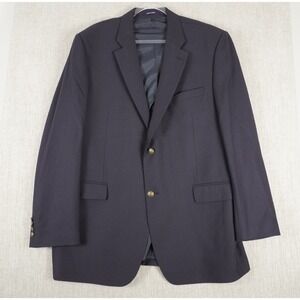 RRL RALPH RALPH LAUREN Men's 100% Wool Black Blazer 2-button.Dillards 42